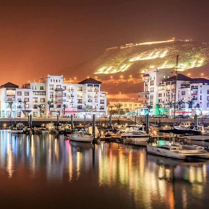 Villa Jaccuzi Face A L'Ocean - Agadir Beach City Exterior foto